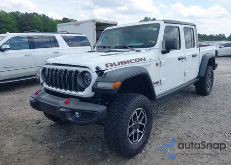 2024 Jeep Gladiator Rubicon from USA, damaged, VIN 1C6JJTBG5RL110865